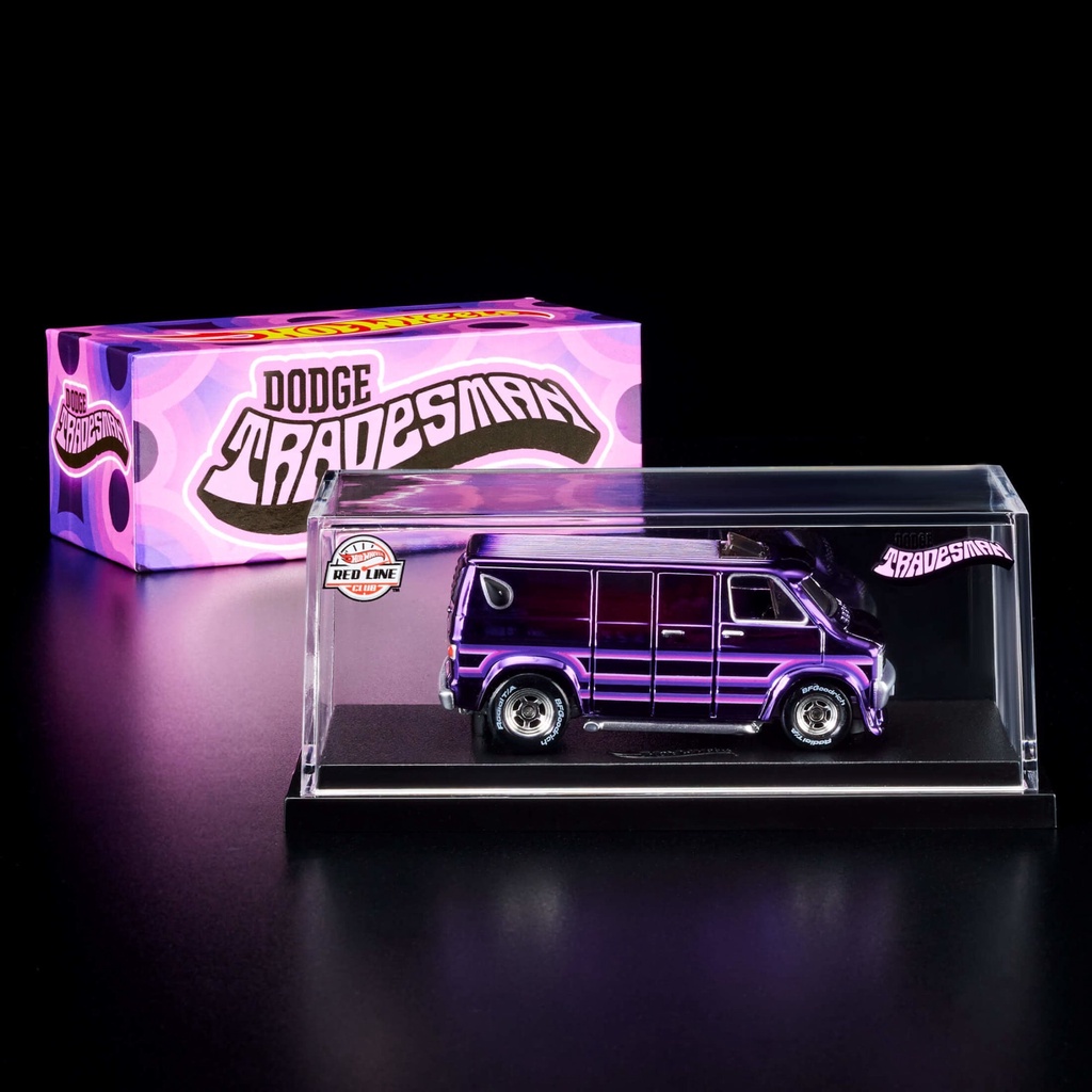 Hot Wheels Collectors RLC Exclusive ‘70s Dodge Tradesman Van 1:64 Diecast Scale Model Car