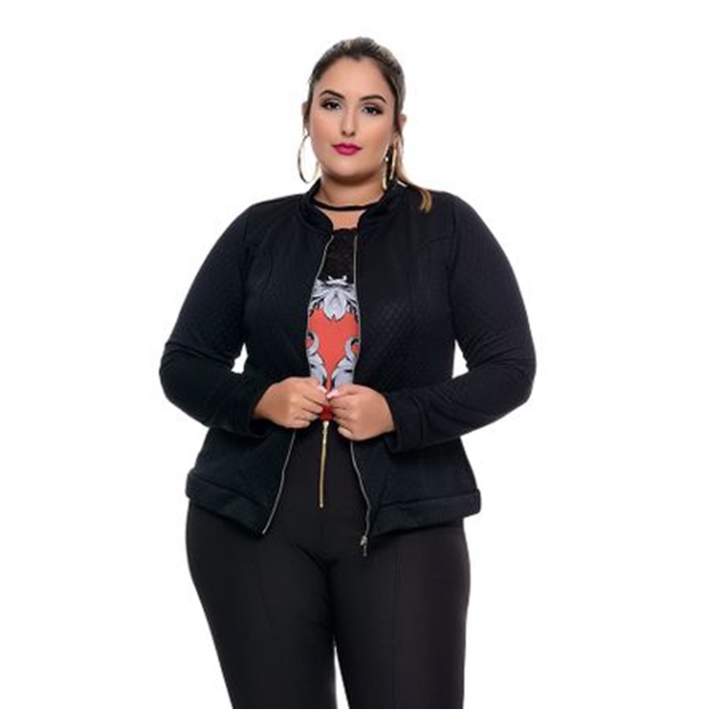 Casaco Plus Size em Oferta