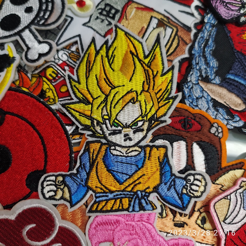 VALKYNEA Patch Brodé 100 % Inspiré Des Fans D'animation / Ace 5,5 Cm X