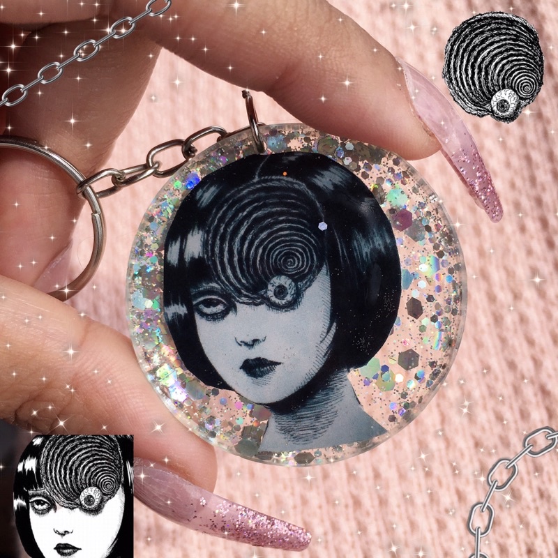 Chaveiro Uzumaki - Junji ito - horror - terror