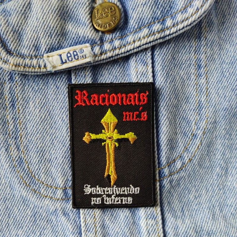 racionais Mc's Patche bordado Termocolante