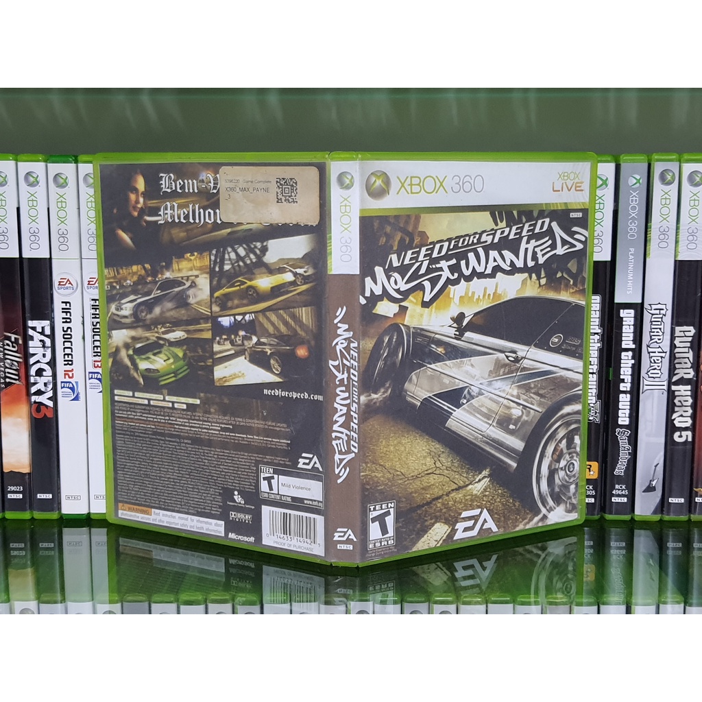 Jogo Xbox 360 Need For Speed Most Wanted (Usado)