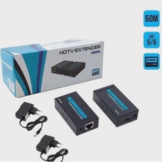 Extender Hdmi 60m Extensor Hdmi 60m Cat5e Cat6 Hdmi Bivolt