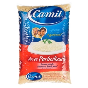 Arroz Parboilizado Camil 1 Kg | Shopee Brasil