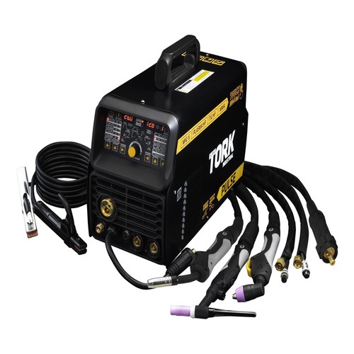 Maquina Solda Inversora 200a Plasma Mig Tig Mma 4 Em 1 Tork