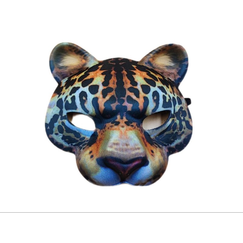 máscara de onça pintada fantasia para festa | Shopee Brasil