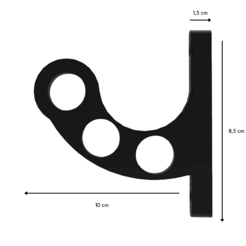 Suporte de capacete - Impressão 3D