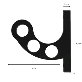Suporte de capacete - Impressão 3D