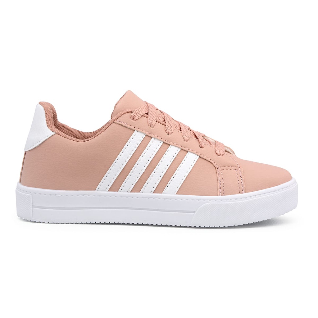 Tênis Feminino Muito Leve Com Listras Promoção Lançamento NPADD01