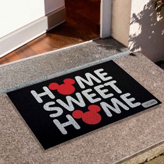 Tapete de Porta Divertido Capacho Frase - Mickey Home Sweet Home