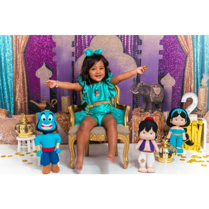 Romper jardineira macacão Moana baby bebê mêsversário aniversário