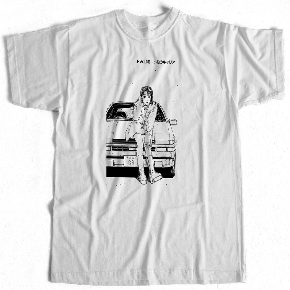 Camiseta Initial D Anime Natsuki Mogo Carro Tumblr Unissex