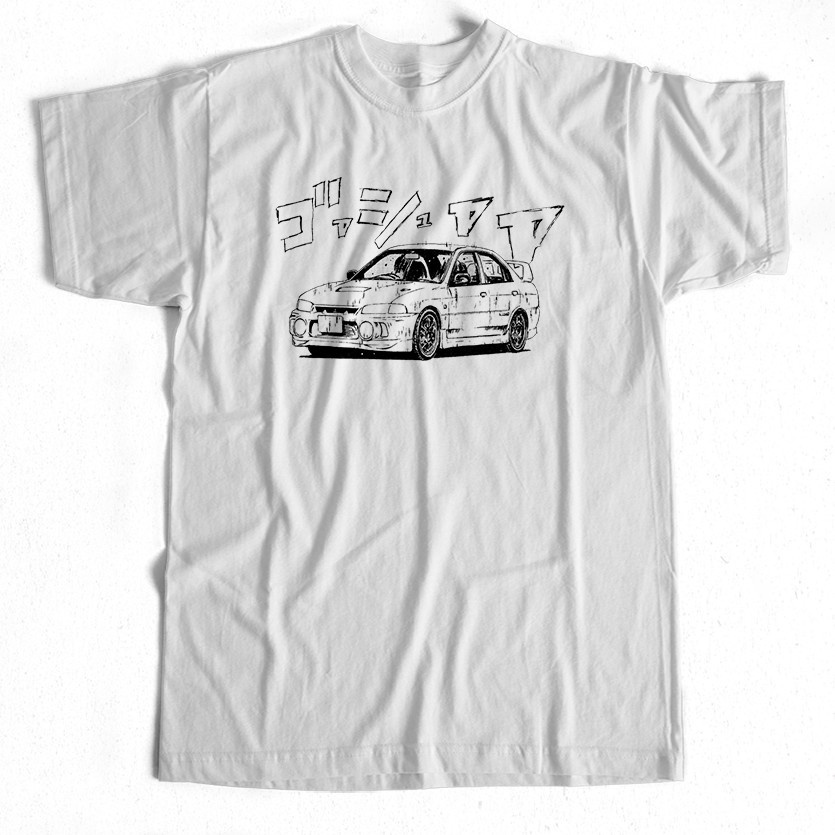 Camiseta Initial D Anime Carro Drift Streetwear Unissex