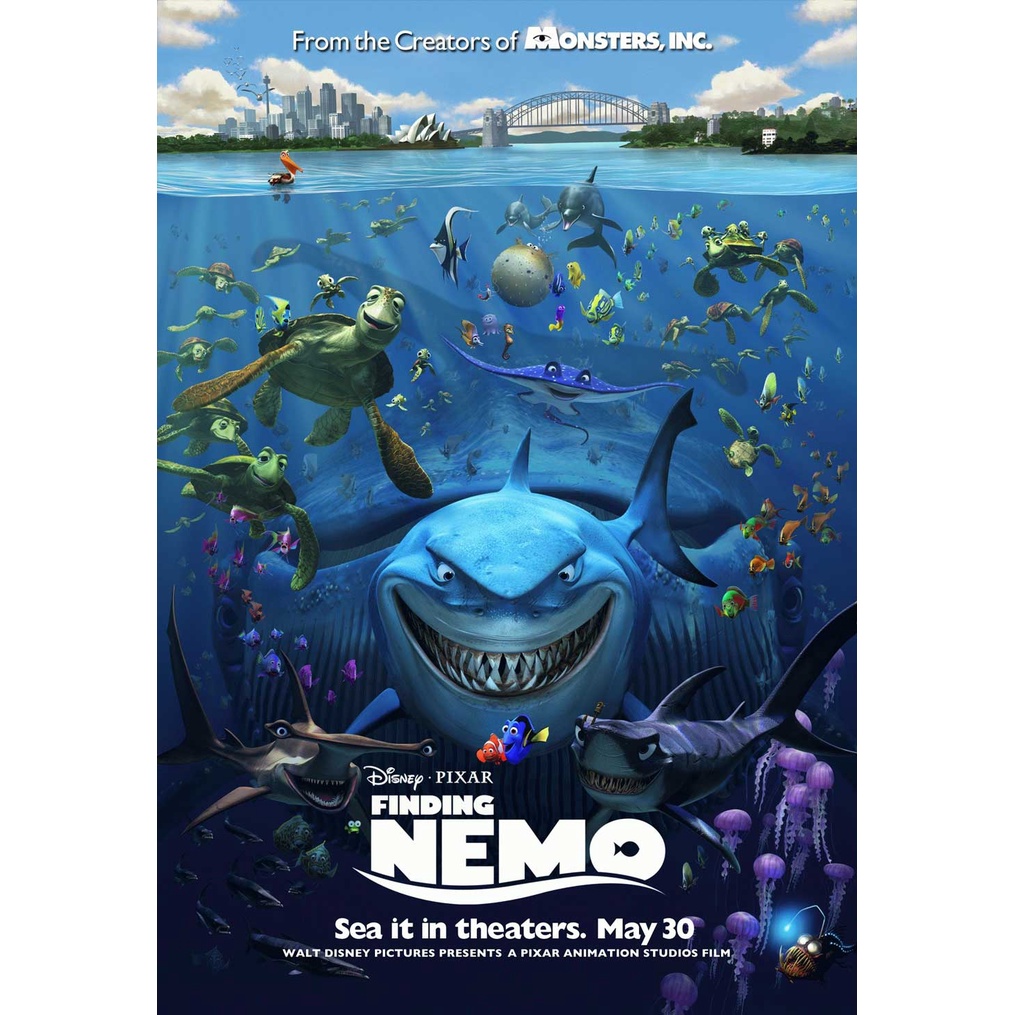 Poster Cartaz Procurando Nemo C | Shopee Brasil