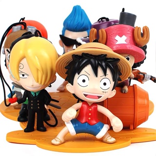 Bandai One Piece Anime Action Figures Luffy Zoro Nami Robin Chopper Sanji  Pvc Brinquedos Collection Figures Toys Gift 10pcs/set - Action Figures -  AliExpress