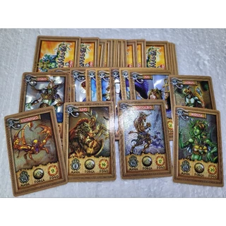 Coleção Cards/Tazos Mithomania Elma Chips Completa