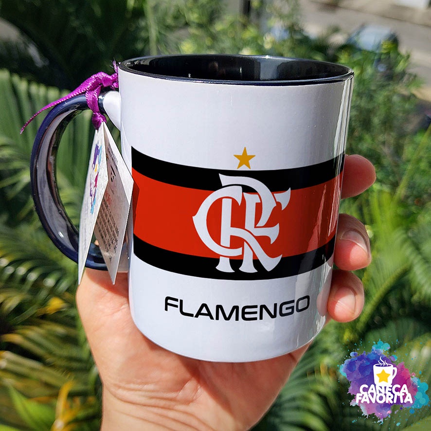 Caneca Fla com nome | ALTA QUALIDADE