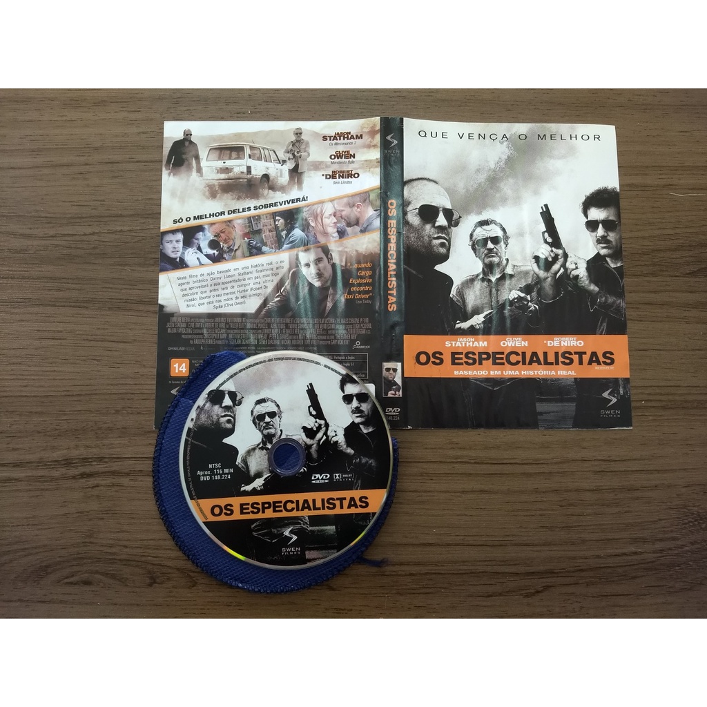 DVD OS ESPECIALISTAS - ORIGINAL | Shopee Brasil