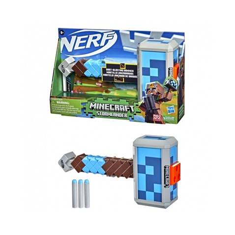 Nerf Minecraft Espada Sox Foil Hearts Tealer Hasbro Original