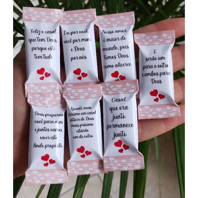 100 Balas Personalizadas Encontro de Casais Igreja Religioso Dia dos ...