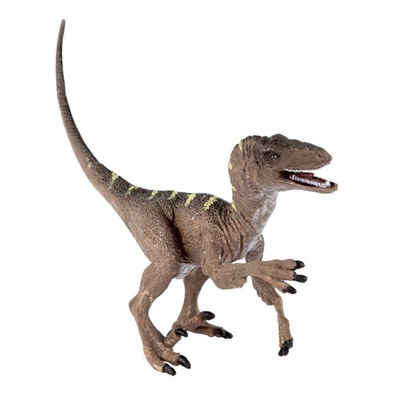 Dinossauro Velociraptor Boneco Jurássico + Jogo Double Dino em