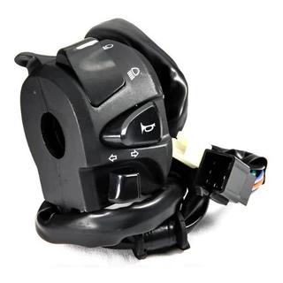 Conjunto Punho Chave Interruptor Luz Esquerdo Para Moto XRE 300 2019 2020 2021 2022