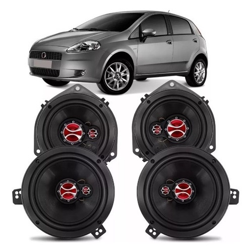 Kit Alto Falante Original Fiat Punto 2007 A 2013 - Kf 036
