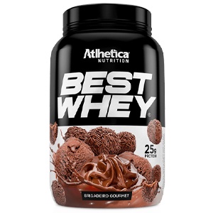 Whey Protein Best Whey Brigadeiro Gourmet Atlhetica Nutrition 450 G