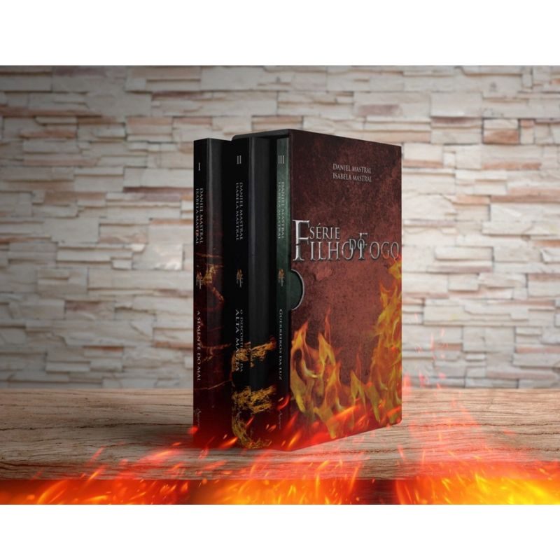 BOX FILHO DO FOGO 1,2,3 Daniel Mastral seminovo