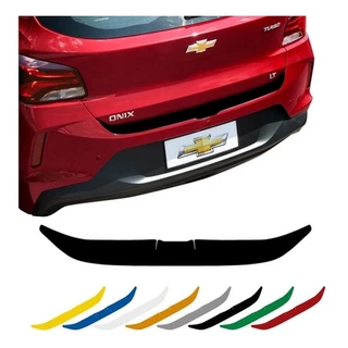 Soleira De Porta Mala Auto Adesiva Gm Onix Hatch Sedan Protetor Externo