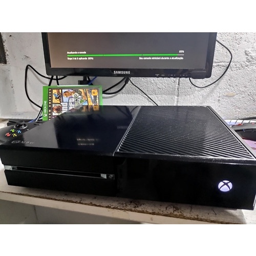 Xbox One 500gb Completo + Jogo + Controle Original + Hdmi