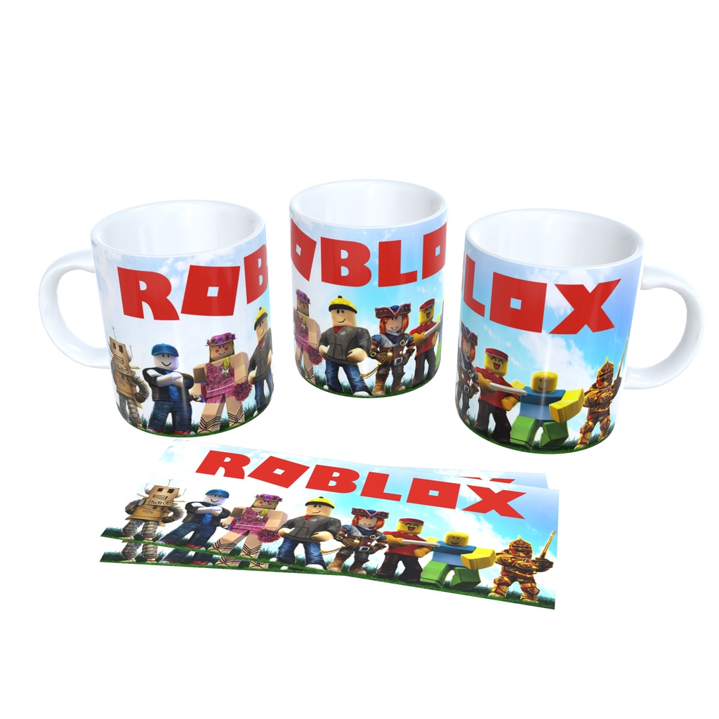 Caneca Personalizada Roblox com Nome (Mod.4)