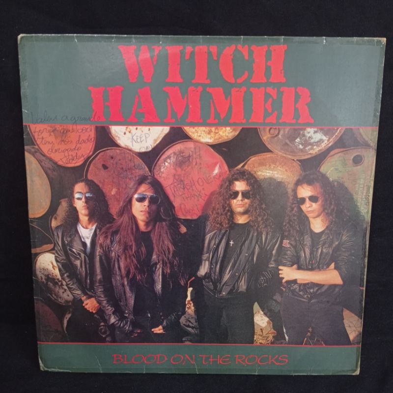 LP Witchhammer Blood On Rocks 1992 Cogumelo Original | Shopee Brasil