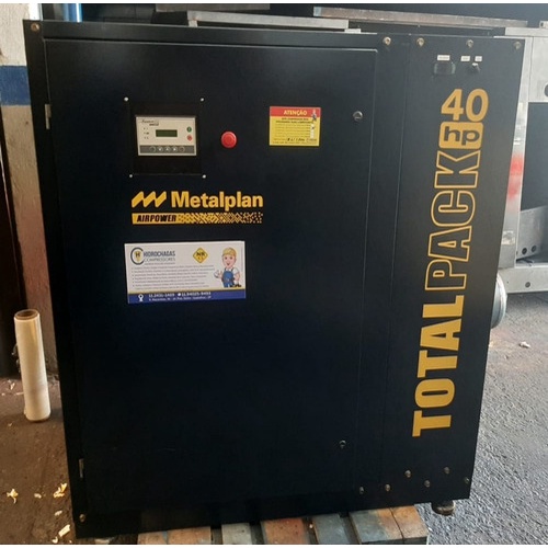 Compressor Recon Parafuso Metalplan Total Pack 40hp 220v | Shopee Brasil