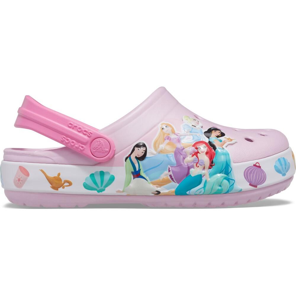 Disney princess light clearance up crocs