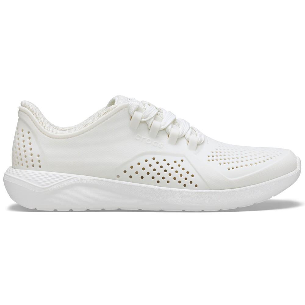 Tenis crocs literide pacer w almost white | Shopee Brasil