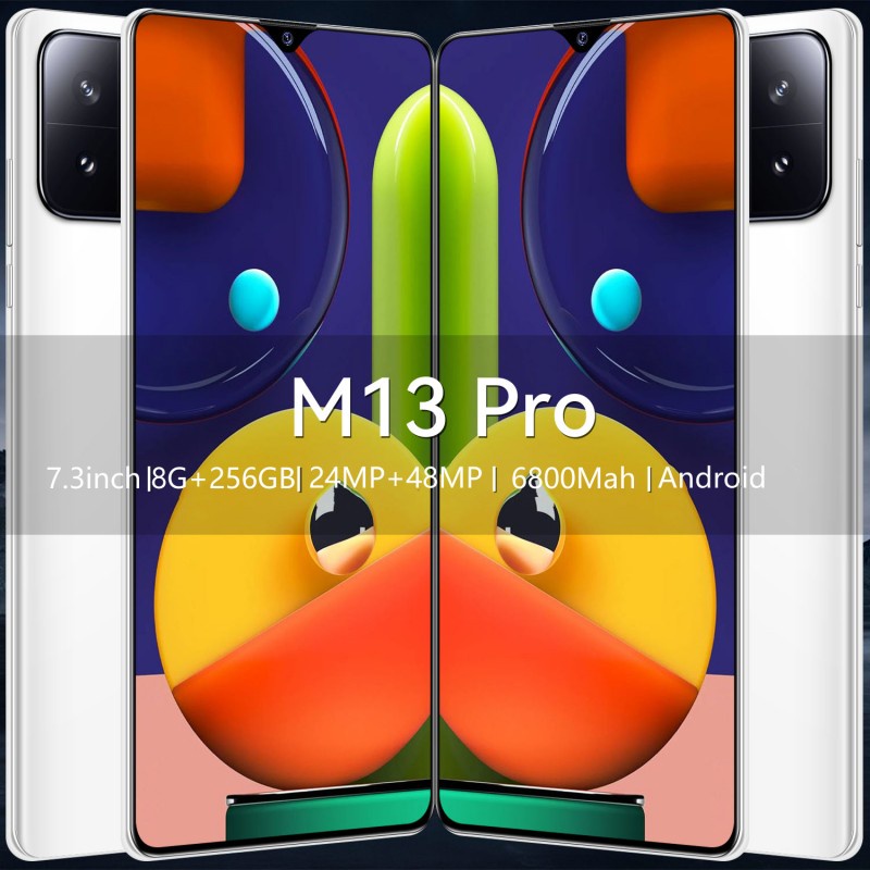 Celular M13 Pro 7.3inch 5G Smartphone Dual Sim Card Celulares Telefone ...