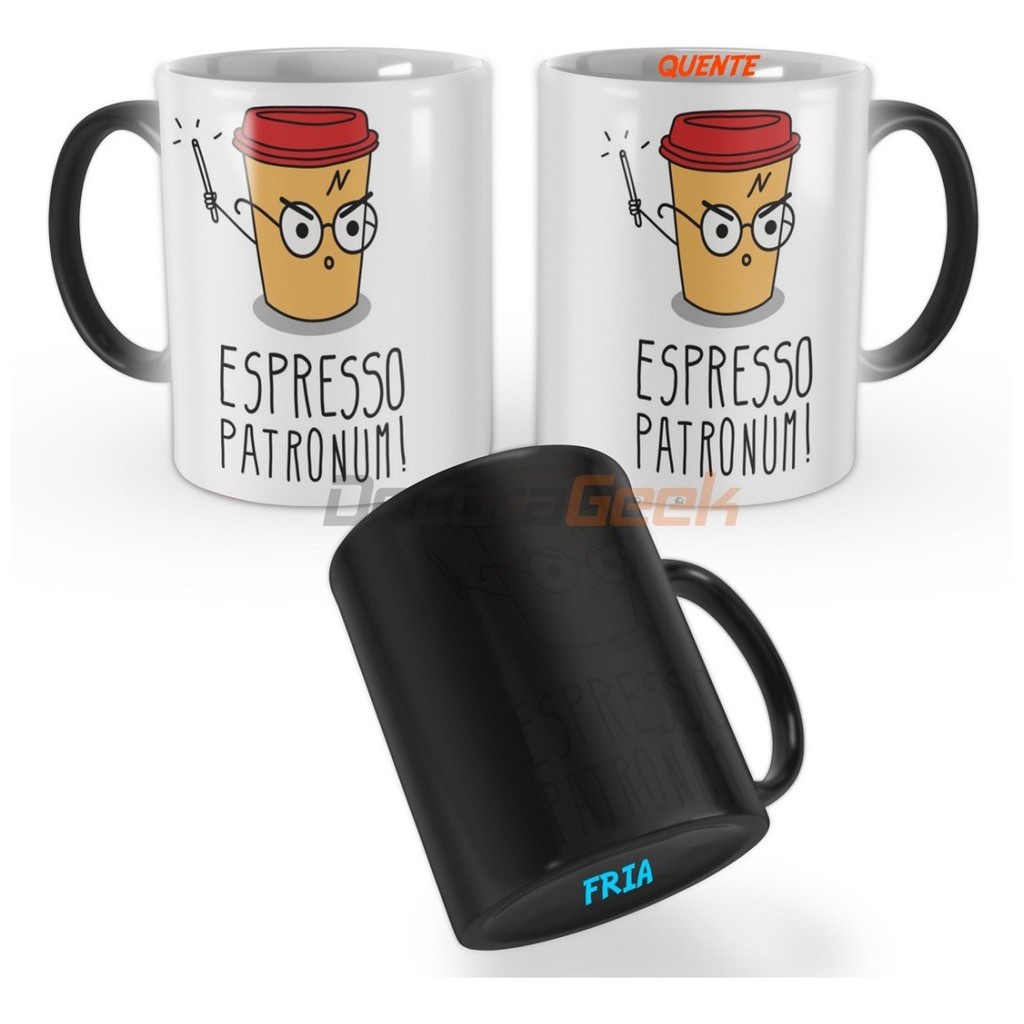 Caneca Harry Potter Expresso Patronum - 325ml - Cerâmica