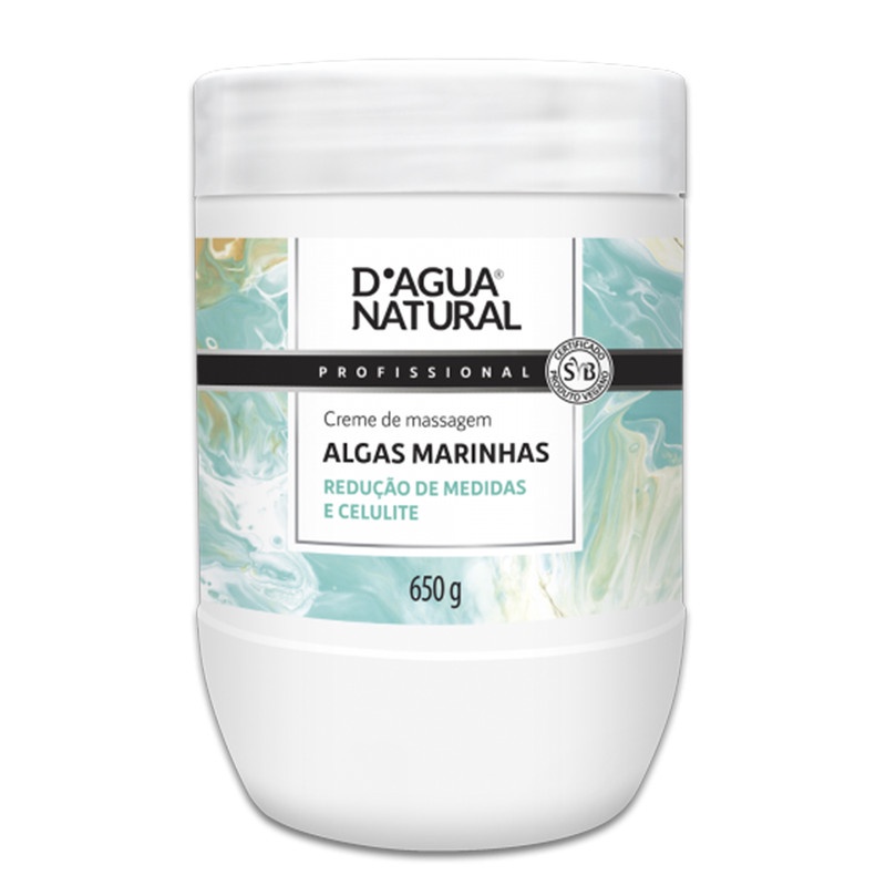 Creme Para Massagem Profissional Algas Marinhas Redutor De Celulites E ...