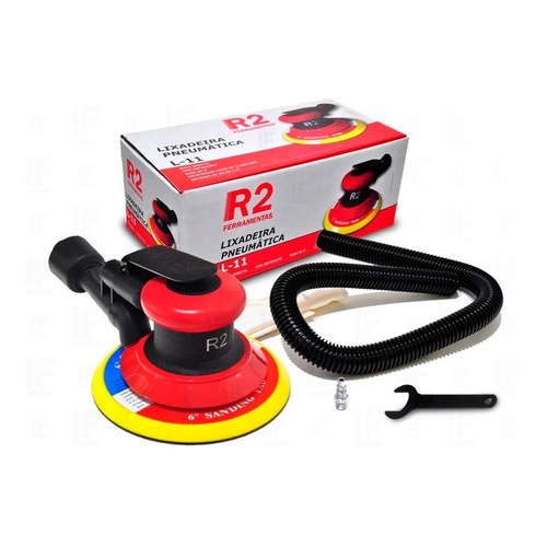 Lixadeira Orbital Pneumatica 6 Pol Rokit/roquite/hookit | Shopee Brasil