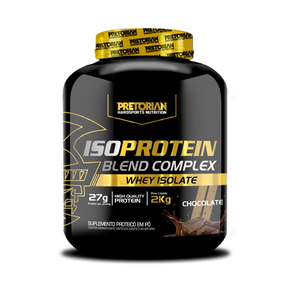 Whey Protein Isolado Iso Blend Complex 2Kg - Pretorian