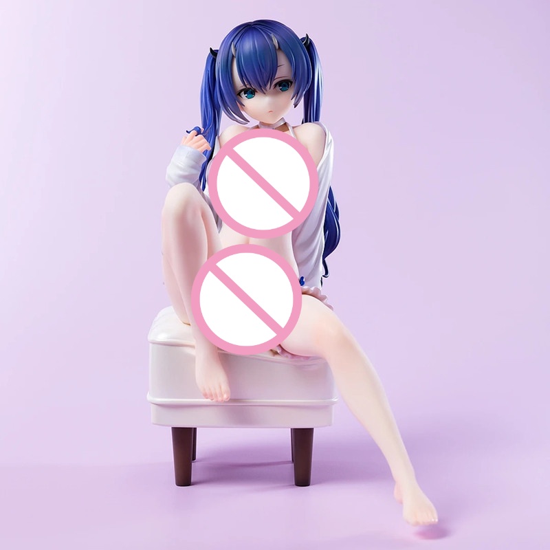 19CM Foguetão Nativo Figura Ao Oni Girl Blue Demon PVC Ação Coleção Adulto Modelo Doll Desktop Decoração