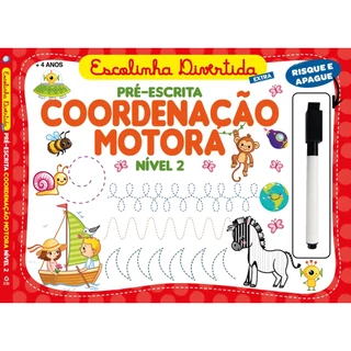 Livro Escolinha Divertida Extra - Cordenacao Motora Nivel 2