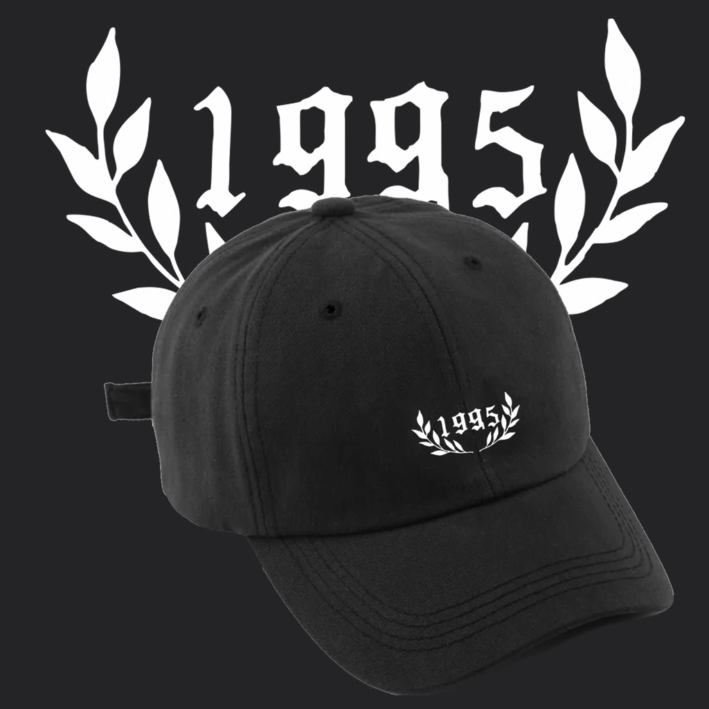 bone baseball masculino Escrita Swag 1995 Estilo Gothic