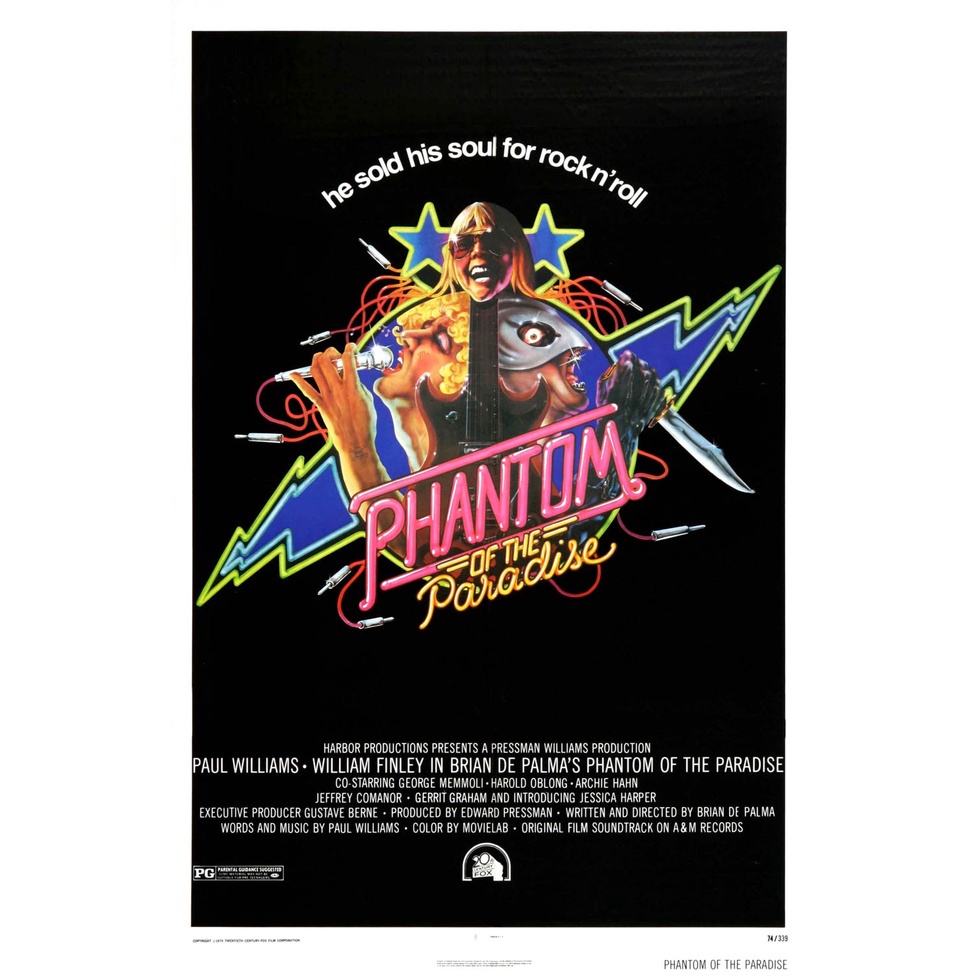 Poster Cartaz O Fantasma do Paraíso | Shopee Brasil