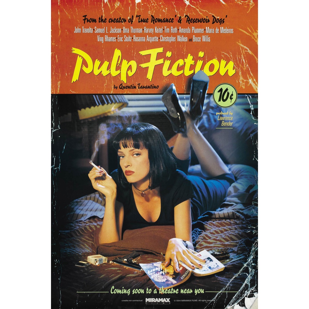 Poster Cartaz Pulp Fiction A | Shopee Brasil
