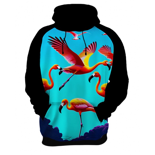 Blusa de frio de 2024 flamingo