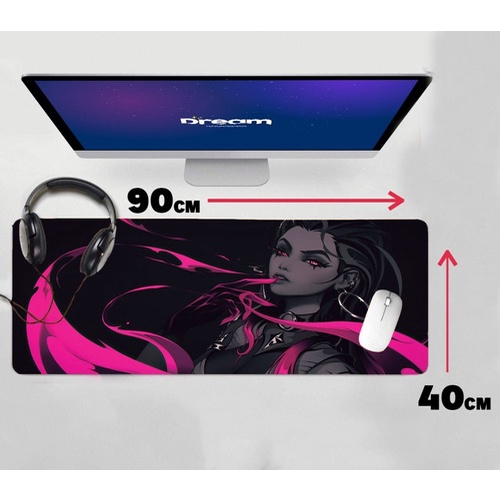 Mouse Pad Gamer Reyna Valorant Grande 90x40 Personalizado | Shopee Brasil