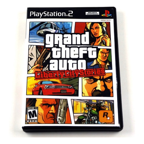 Grand Theft Auto Liberty City Stories  Jogo Original para Playstation 2 -  Escorrega o Preço