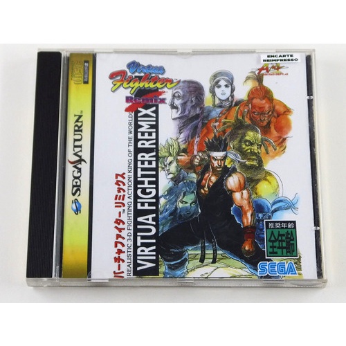 Virtua Fighter Remix Jp Original Sega Saturn | Shopee Brasil